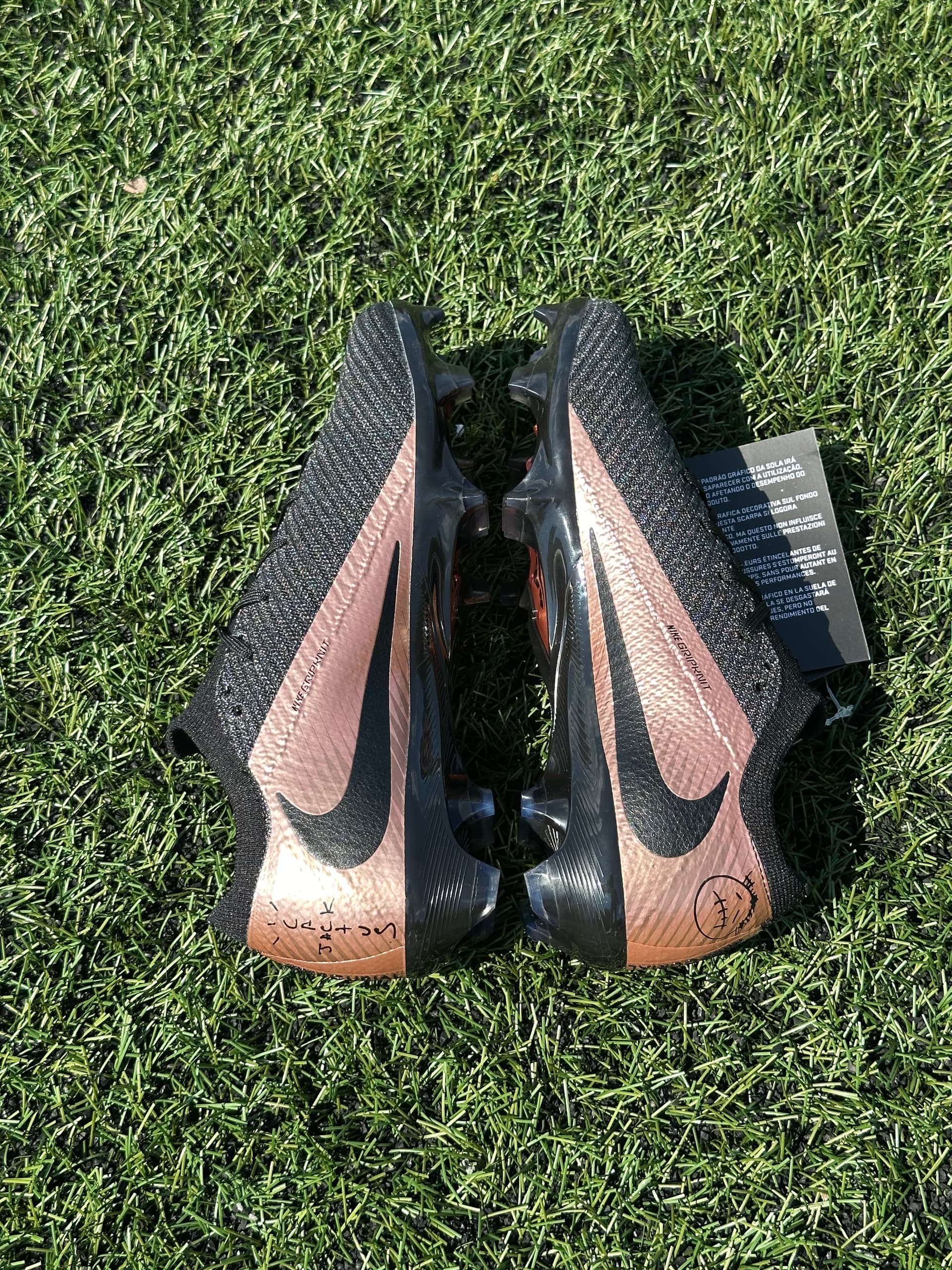 Nike Air Zoom Mercurial Vapor 16 Elite FG Travis Scott — фото 3
