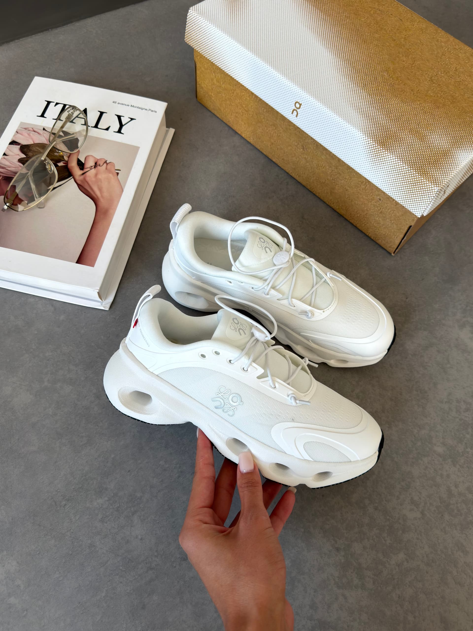 Loewe x On Running Cloud Solo White, арт. RN006-1653964 — фото 1