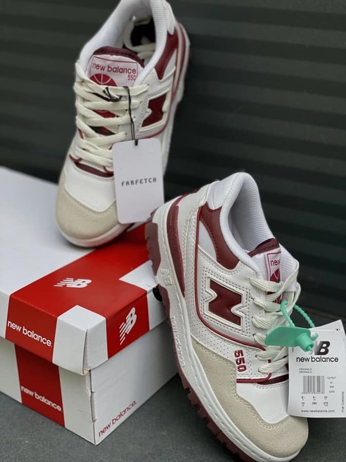 New Balance 550 ( Low Q ) Burgundy, арт. 550lowq-190981 — фото 1