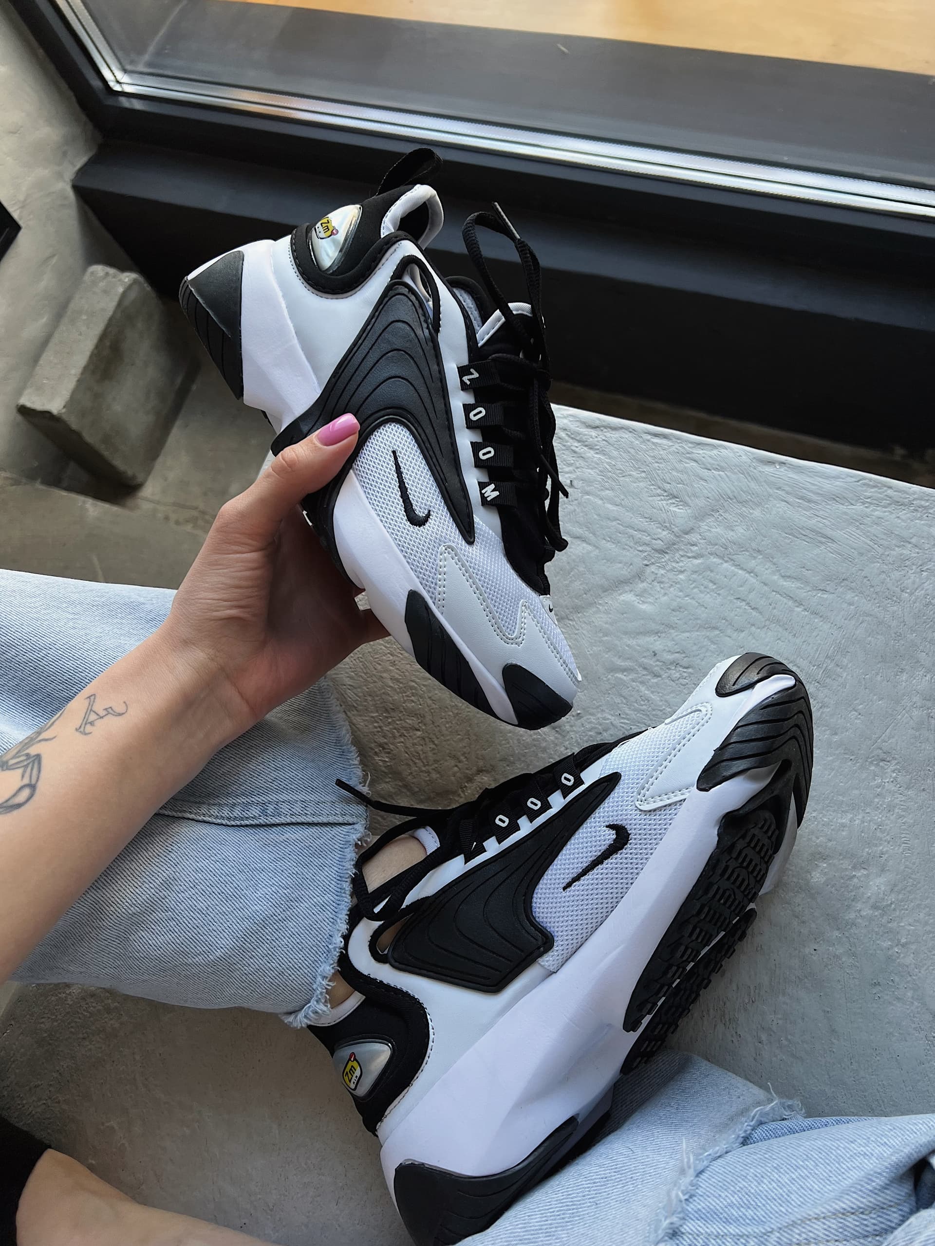Nike Zoom 2k Black White, арт. NK073-344639 — фото 1